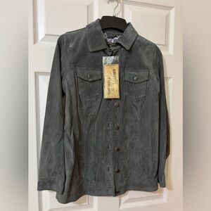 Dennis Basso Washable Suede Jacket XXS